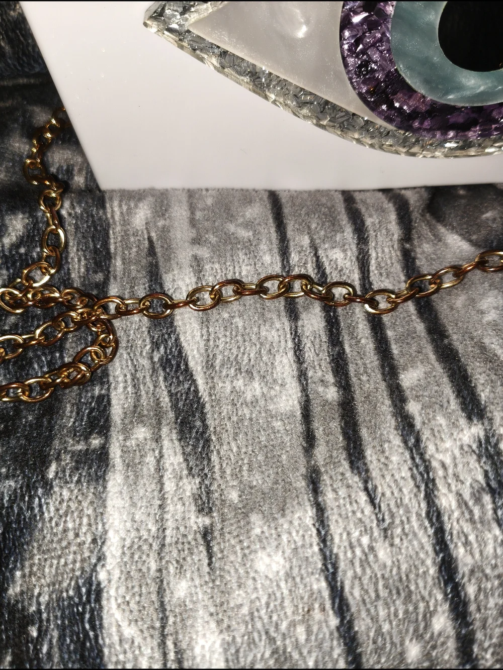 Evil Eye Acrylic Clutch